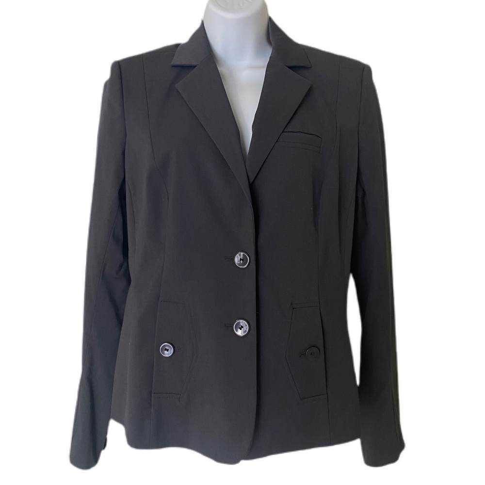 Mexx fitted blazer dark gray - Picture 2 of 7